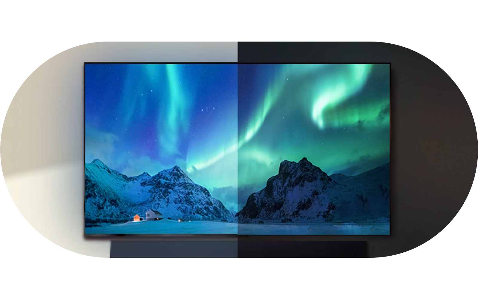 LG OLED evo AI C4 Smart 4K TV with AI Brightness, providing the ability to adjust TV brightness